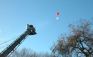 Camera angle: Crane shot